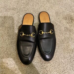 Gucci leather slippers